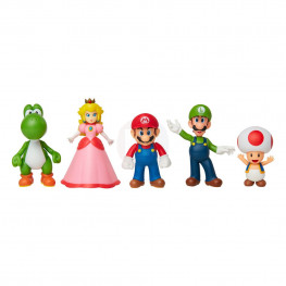 World of Nintendo Super Mario & Friends figúrkas 5-piece box set Exclusive